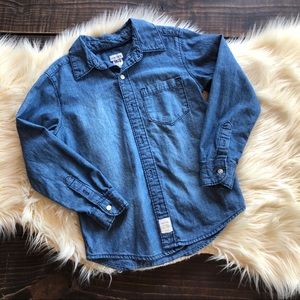 Carters Denim Button Down Shirt
